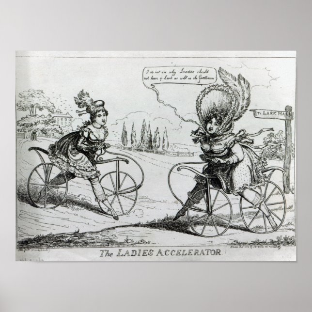 The Ladies Accelerator, 1819 Poster (Front)