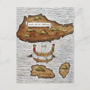 THE LADRONE ISLANDS POSTCARD