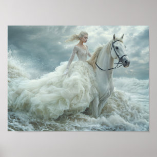 The Lady and the Ocean’s Fury Poster