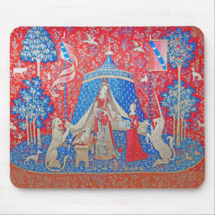 The Lady and the Unicorn / A Mon Seul Desir Mouse Pad