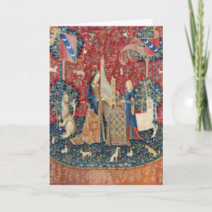 The Lady and the Unicorn, Hearing Card