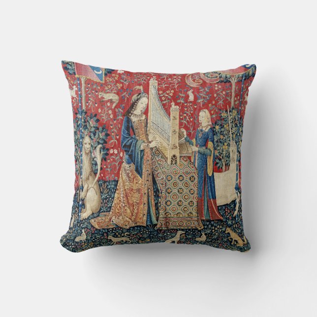 The Lady and the Unicorn, Hearing Cushion (Front)