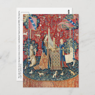 The Lady and the Unicorn, Hearing Postcard