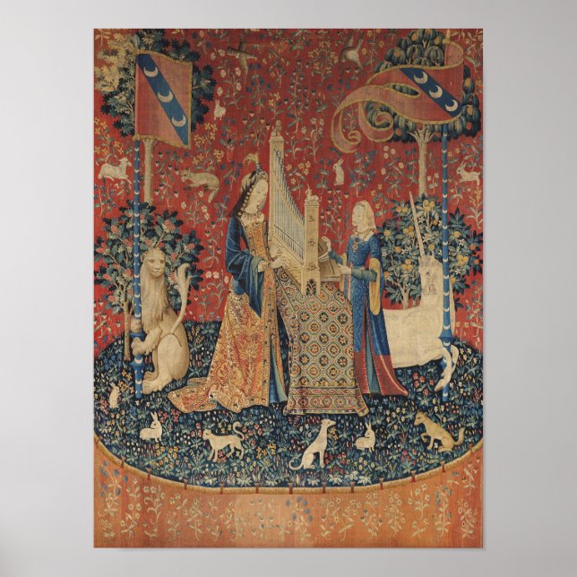 The Lady and the Unicorn: 'Hearing' Poster (Front)