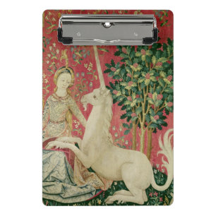The Lady and the Unicorn: 'Sight' 2 Mini Clipboard