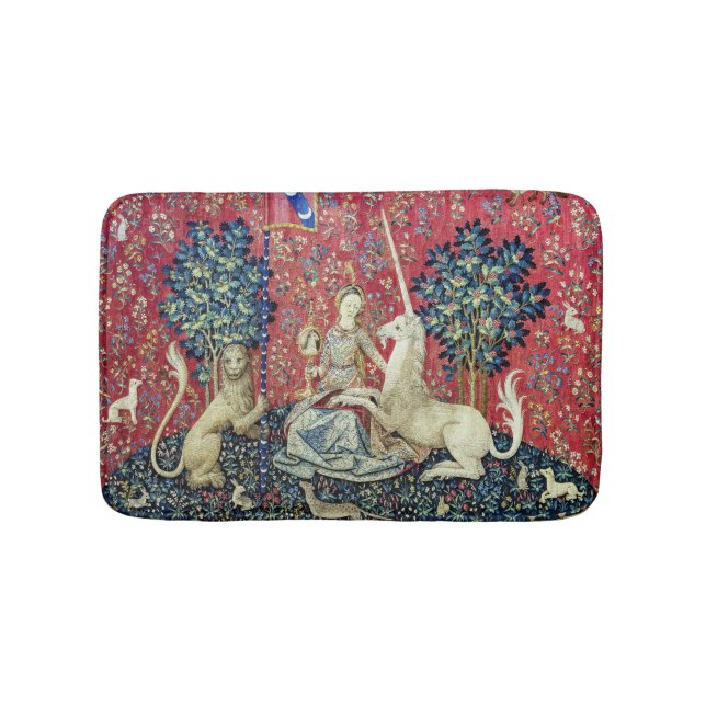 The Lady and the Unicorn, Sight Bath Mat (Front)