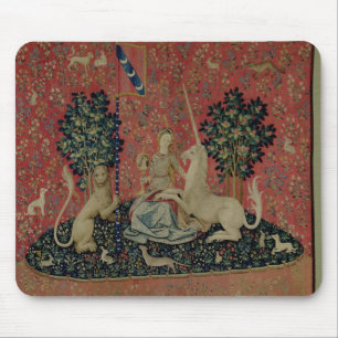 The Lady and the Unicorn: 'Sight' Mouse Pad