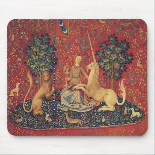 The Lady and the Unicorn: Sight Mouse Pad