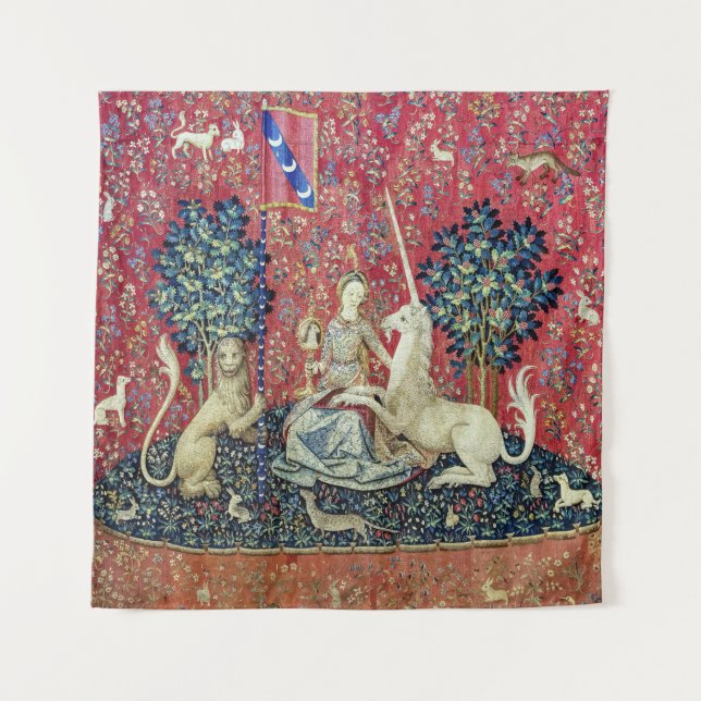 The Lady and the Unicorn, Sight Tapestry (Front)