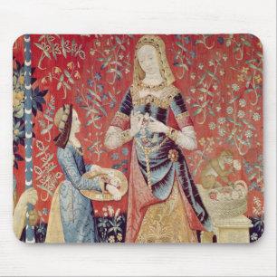 The Lady and the Unicorn: 'Smell' Mouse Pad