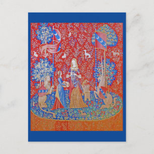 The Lady and the Unicorn / Smell Postcard