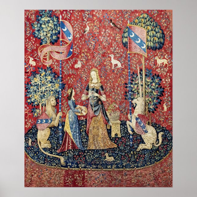 The Lady and the Unicorn, Smell Poster (Front)