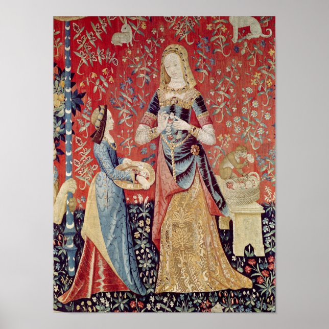 The Lady and the Unicorn: 'Smell' Poster (Front)