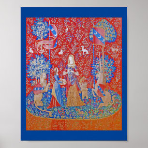 The Lady and the Unicorn / Smell Poster