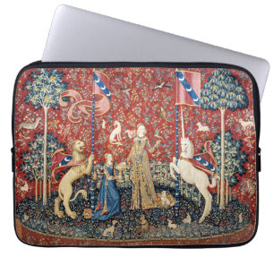 The Lady and the Unicorn, Taste Laptop Sleeve