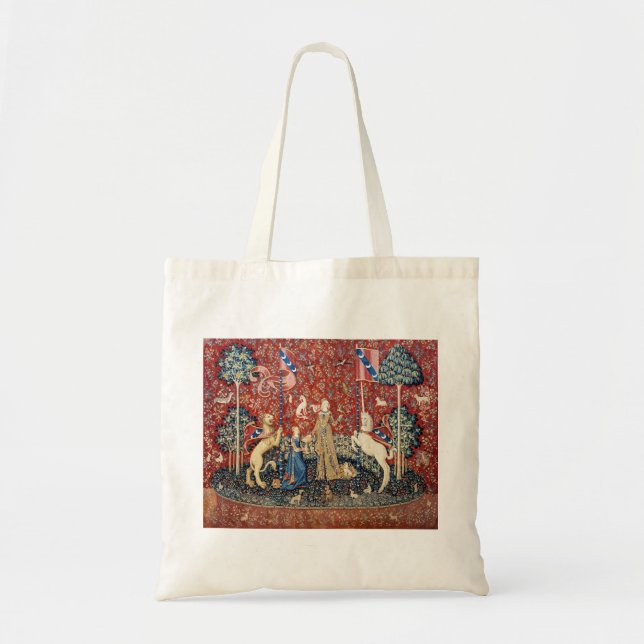 The Lady and the Unicorn, Taste Tote Bag (Front)