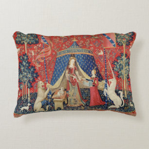 The Lady and the Unicorn: 'To my only desire' Decorative Cushion