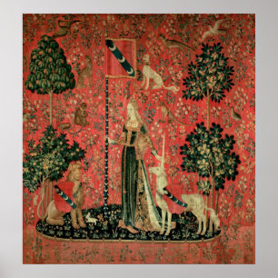 The Lady and the Unicorn: 'Touch' Poster