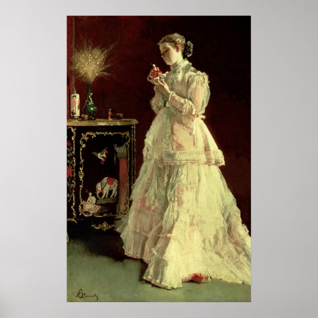 The Lady in Pink, 1867 Poster (Front)