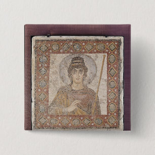 The Lady of Carthage 15 Cm Square Badge