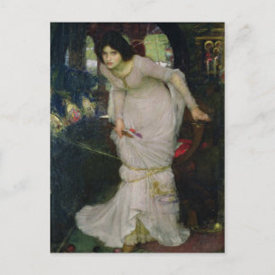 The Lady of Shallot by John Waterhouse Postcard