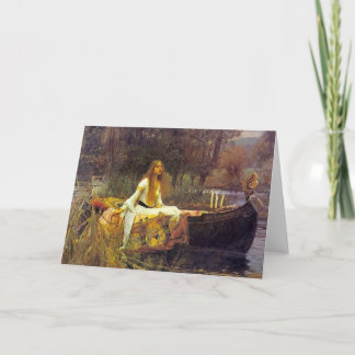 The Lady of Shallot Card