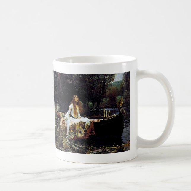 The Lady of Shallot Coffee Mug (Right)