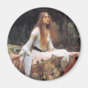The Lady of Shallot Magnet