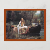 The Lady of Shallot Postcard