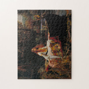 The Lady Of Shallot - Waterhouse Jigsaw Puzzle