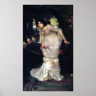 The Lady Of Shalott ~1894~ Poster