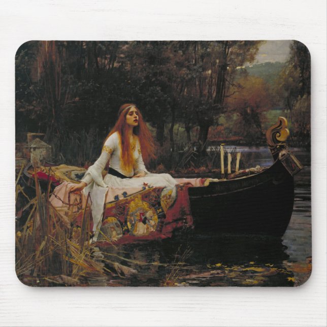 The Lady of Shalott: A Celtic Ghost Story Mouse Pad (Front)