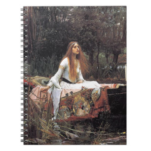 The Lady of Shalott by John W. Waterhouse Notebook