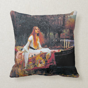 The Lady of Shalott, John William Waterhouse Cushion