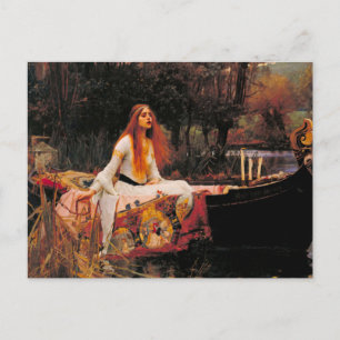 The Lady of Shalott John William Waterhouse Postcard