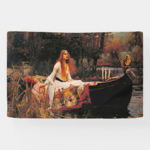 The Lady of Shalott (Mediaeval Beauty) Banner