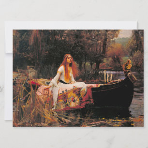 The Lady of Shalott (Mediaeval Beauty) Card