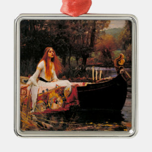 The Lady of Shalott (Mediaeval Beauty) Metal Ornament