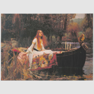 The Lady of Shalott (Mediaeval Beauty) Tissue Paper