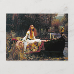 The Lady of Shalott Postcard