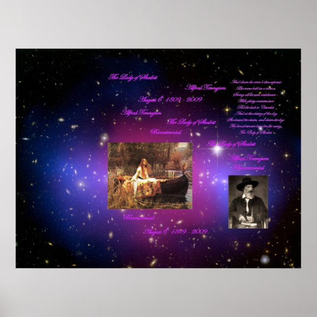 The Lady of Shalott Poster (Front)