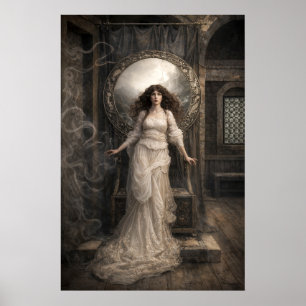 The Lady Of Shalott Poster