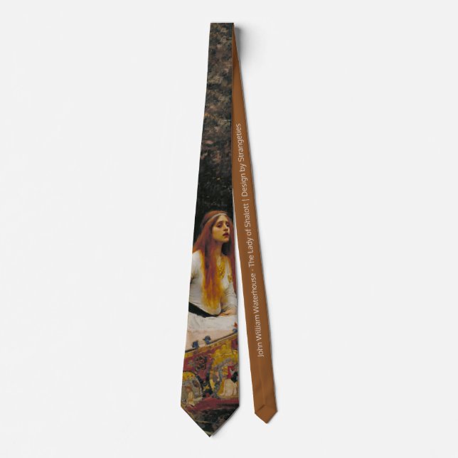 The Lady of Shalott Tie (Front)