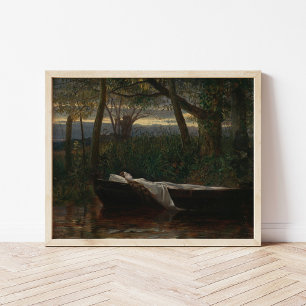 The Lady of Shalott   Walter Crane Poster