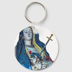 The Lady of Sorrows Key Ring