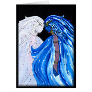 The Lady of the Blue Flame