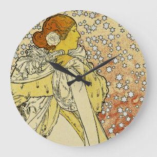 The Lady of the Camelias Large Clock