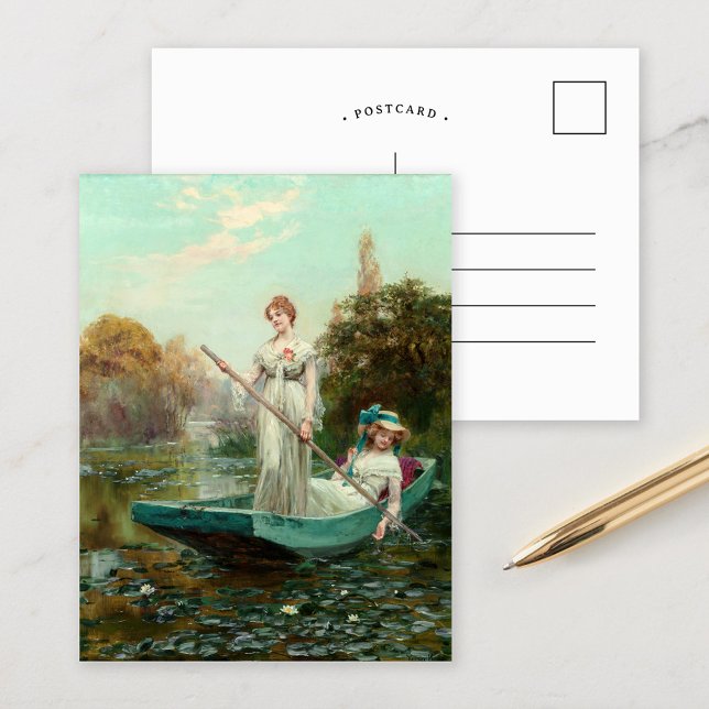 The Lady of the Lake | Henry John Yeend King Postcard (Creator Uploaded)