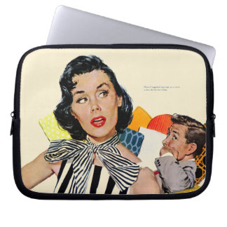 The Lady Was Insulted Laptop Sleeve