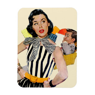 The Lady Was Insulted Magnet